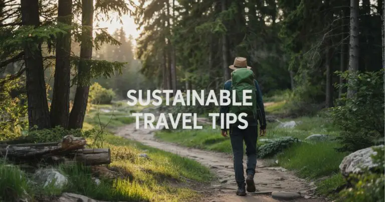 Sustainable Travel Tips for Eco-Conscious Explorers: How to Travel Responsibly in 2025