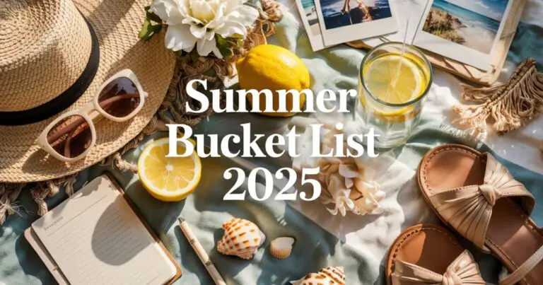 Summer bucket list