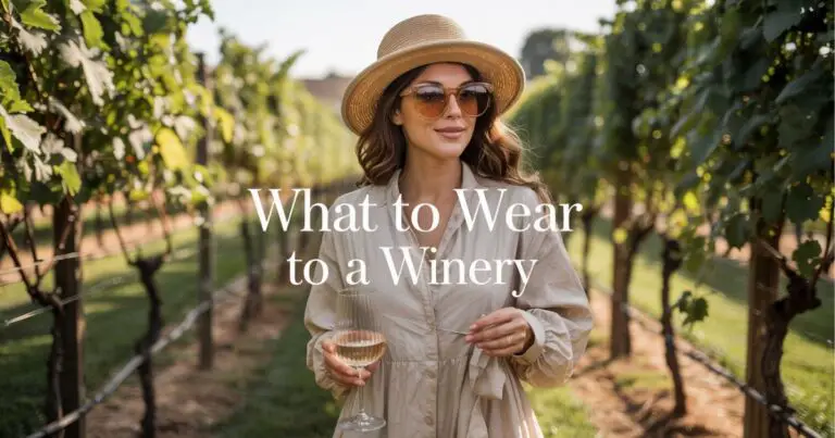 what to wear to a winery