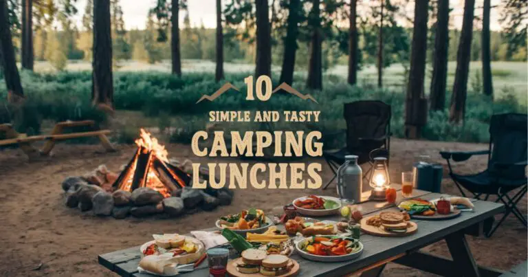 Delicious Camping Lunch