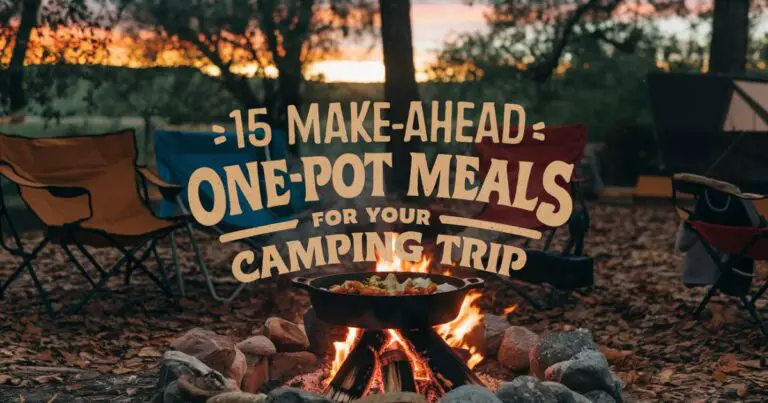 15 Easy One-Pot Camping Meals You Can Prep Ahead for Stress-Free Adventures