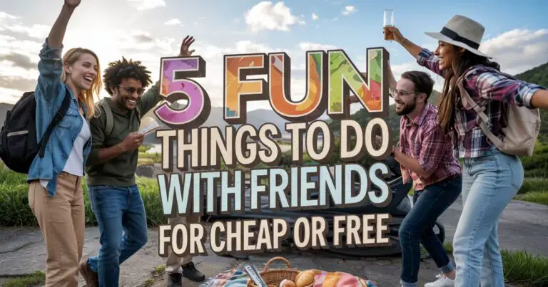 5 Budget-Friendly Activities to Enjoy with Friends Without Breaking the Bank